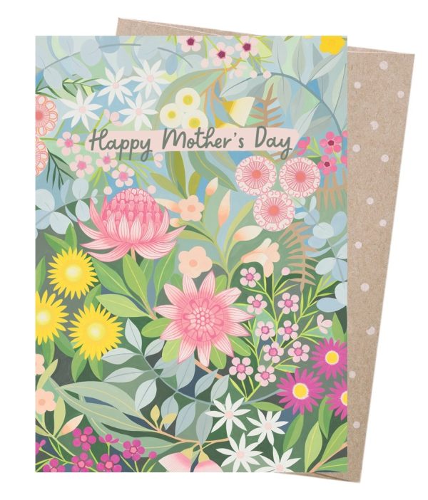 Bush Bouquet Mothers Day card